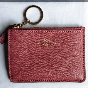 SOLD Coach Skinny ID wallet pink
